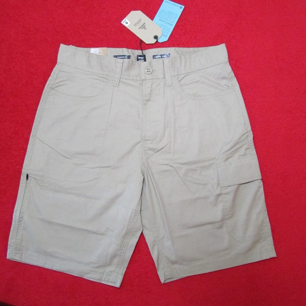 prAna Double Peak Short - 32 x 10 inch inseam - Tan